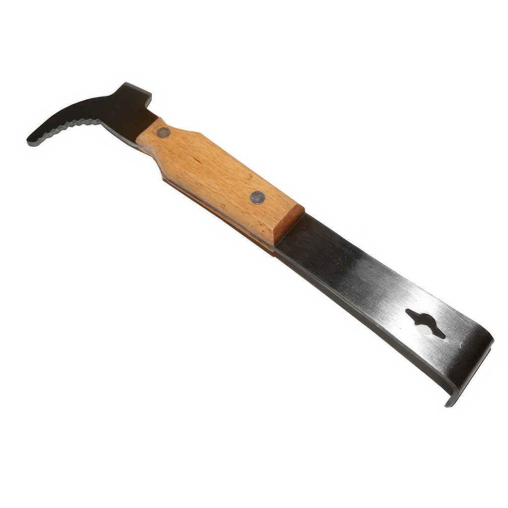 Kupkniv med trähantag